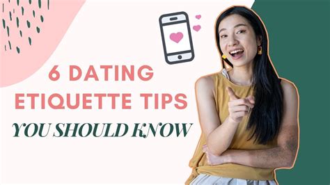 online dating etiquette 2020